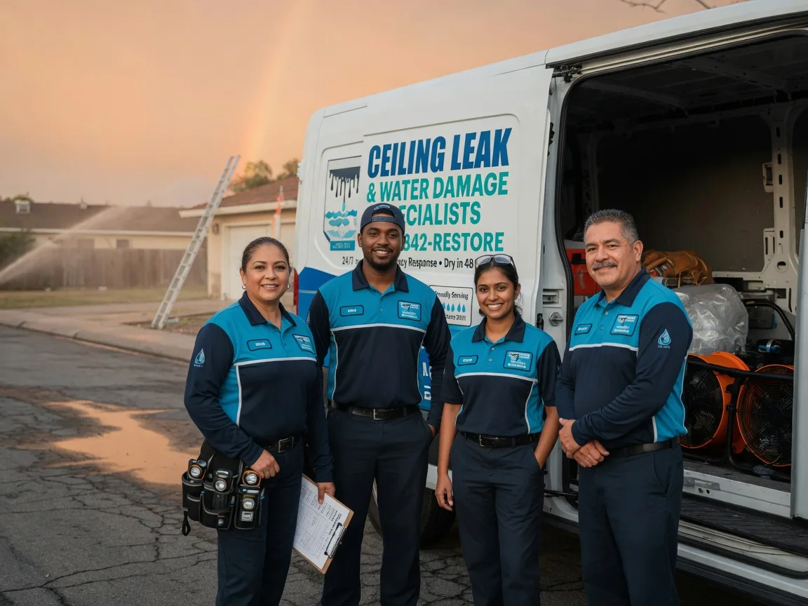 Ceiling Leak Cleanup company in Pottersdale, PA